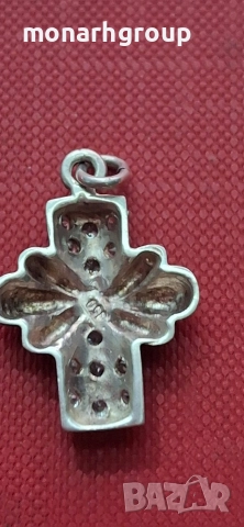 Сребърна висулка, снимка 4 - Колиета, медальони, синджири - 52713595