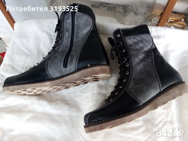 Дамски боти 37 номер, снимка 2 - Дамски боти - 51697206