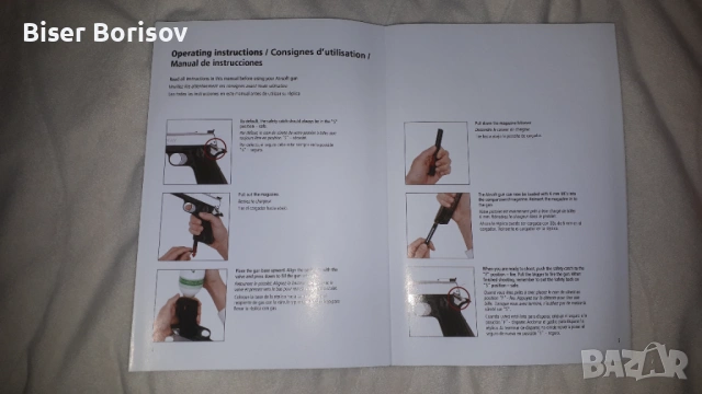  Комплект Еърсофт Пистолет STY LAWMEN + 3 Бутилки Газ Топчета, снимка 2 - Други спортове - 53953302