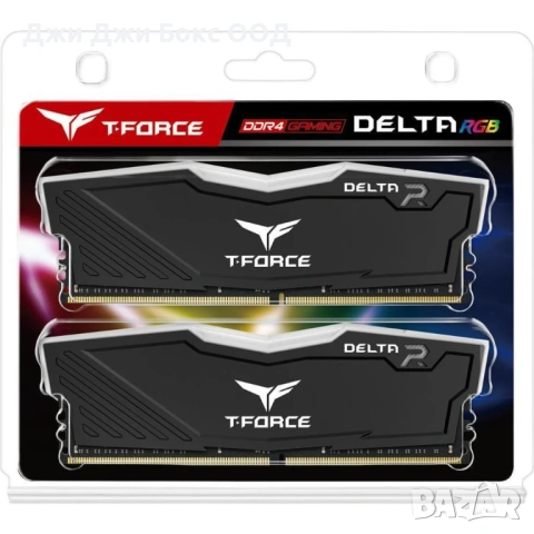 Памет Team Group T-Force Delta RGB Black DDR4 16GB (2x8GB) 3600MHz 1.35V