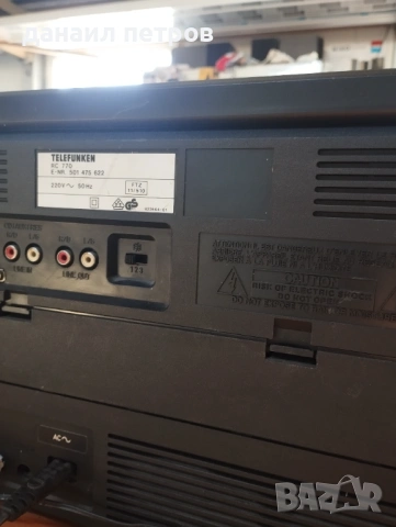 Telefunken RC 770mc, снимка 8 - Радиокасетофони, транзистори - 53184367