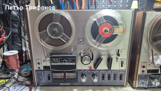 AKAI 4000DB ролков магнетофон , снимка 1 - Декове - 49467417