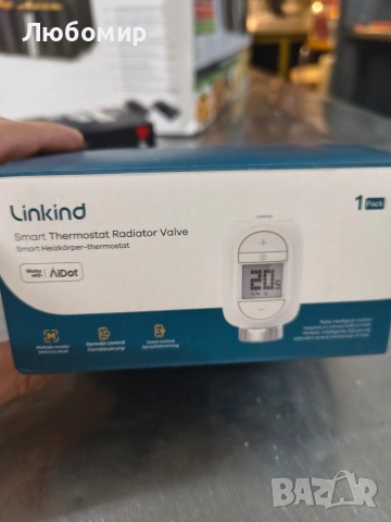Интелигентен термостат за радиатори, Linkind интелигентен контролер за радиатори с WiFi, , снимка 3 - Радиатори - 53231564