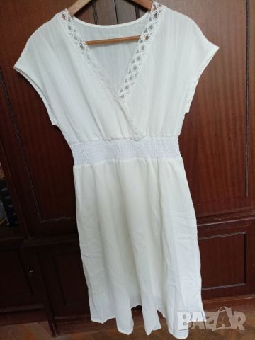 красива бяла рокля+сако-нови, снимка 4 - Рокли - 45694483