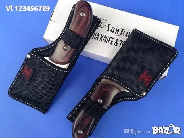Ловен сатър SANJIA K-87 -компактен,много як , снимка 4 - Ножове - 53978094