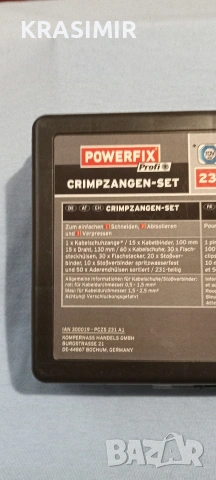 Клещи за КРИМПВАНЕ- POWERFIX , снимка 8 - Клещи - 53809594