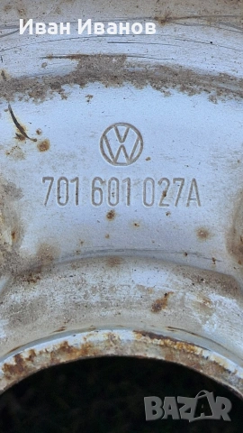 Гума с джанта vw transporter , снимка 6 - Гуми и джанти - 53669277