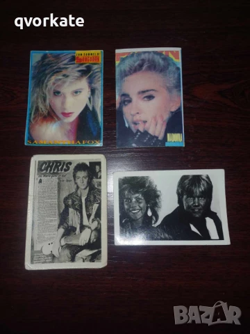 Картички на Депеш Мод,Джой Темпест,Дюран Дюран,Аха, снимка 8 - Други ценни предмети - 50157629