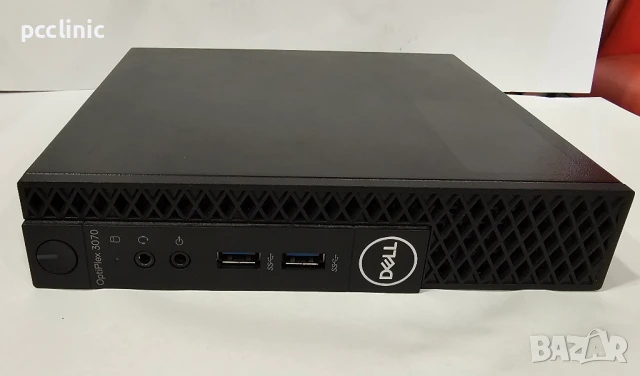 Dell Optiplex 3070 Micro intel i3 9100T | 3.70 GHz | DDR4 | NVME + SATA | WiFi+BT slot | компютър, снимка 1