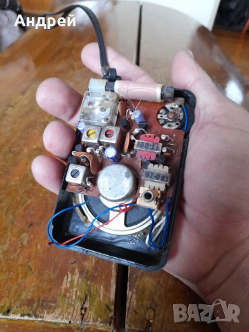 Старо радио,радиоприемник Sharp, снимка 5 - Антикварни и старинни предмети - 54280522