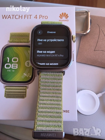 HUAWEI WATCH FIT 4 Pro в гаранция от Технополис, снимка 6 - Смарт часовници - 52789579