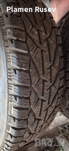Продавам зимни гуми с джанти 185/65/15, 5х100, снимка 2 - Гуми и джанти - 52424434