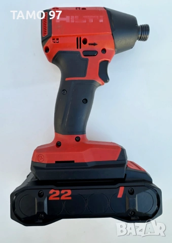 Hilti SiD 4-22 Nuron - Безчетков импакт 2х22V 4.0Ah перфектен!, снимка 4 - Винтоверти - 53144070