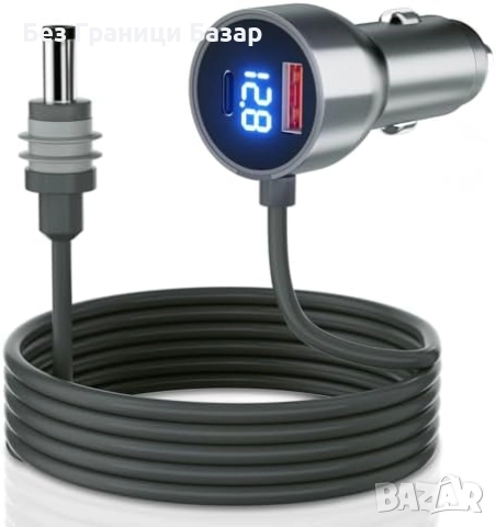 Нов Захранващ адаптер за Starlink Mini 12V-24V с дигитален дисплей за кола