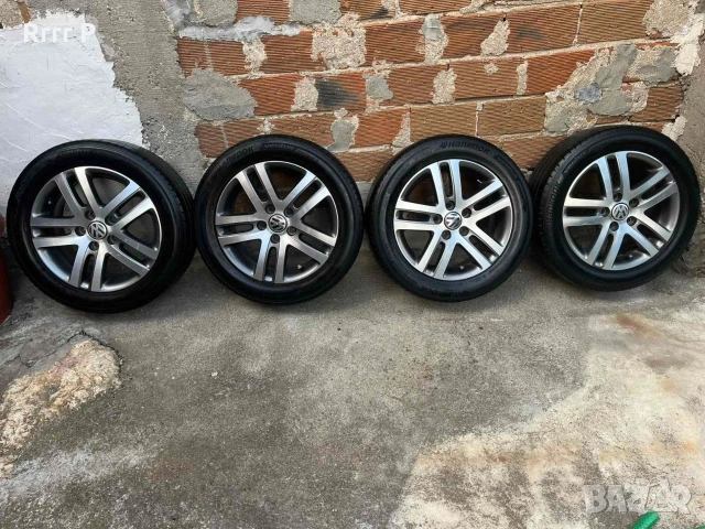 Лети джанти Ronal Atlanta за VW Golf 5/6 Caddy Touran 5x112 с летни гуми Hankook 205/55/16