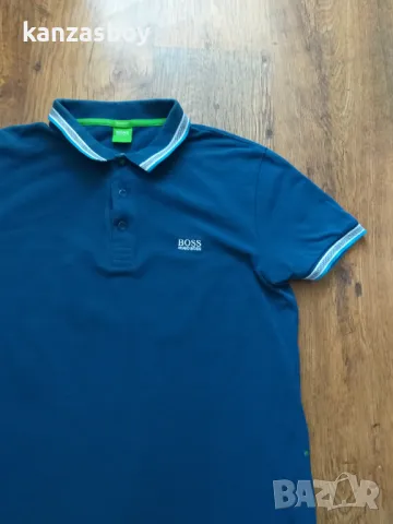 hugo boss green  - страхотна мъжка тениска Л, снимка 5 - Тениски - 46888850