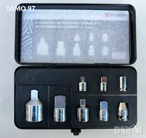 Wurth Zebra - Комплект преходници 8части неразличим от нови!