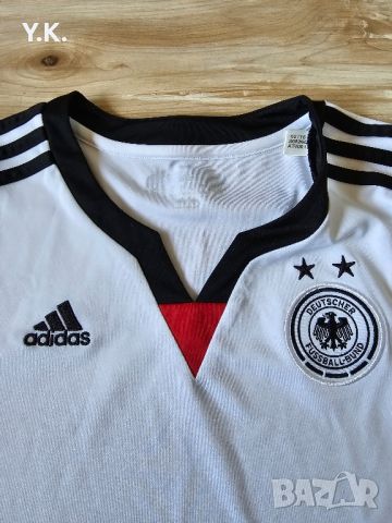 Оригинална дамска тениска с дълъг ръкав Adidas Climacool x Germany National Team / Season 15 (Home), снимка 4 - Тениски - 40731700