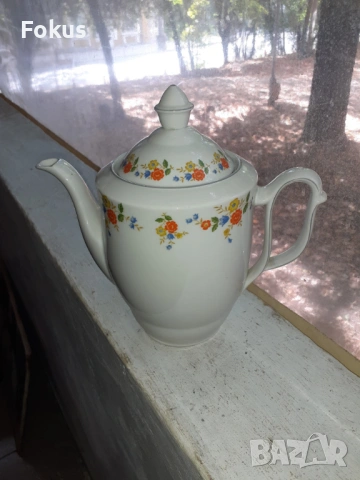 Прекрасен стар порцеланов чайник Blankeuhammer Bavaria