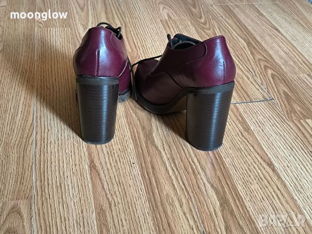 Kurt Geiger - бордо, снимка 3 - Дамски обувки на ток - 45605167