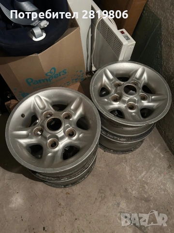 Джанти 16’ цола Land Rover Discovery 1 5x165.1mm 7J, снимка 2 - Части - 54134020