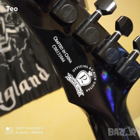 Много рядка електрическа китара B.C.Rich Villain Escape 6, снимка 5 - Китари - 53036533