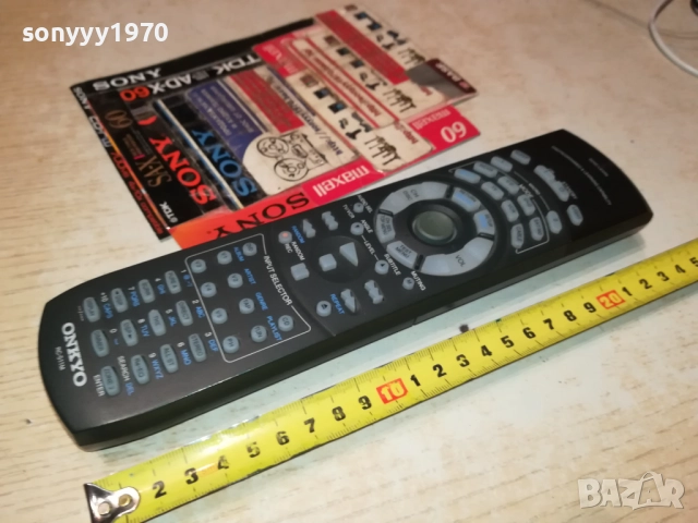 ONKYO RC-511M AUDIO REMOTE-ВНОС SWISS 2010251922, снимка 8 - Ресийвъри, усилватели, смесителни пултове - 52121801