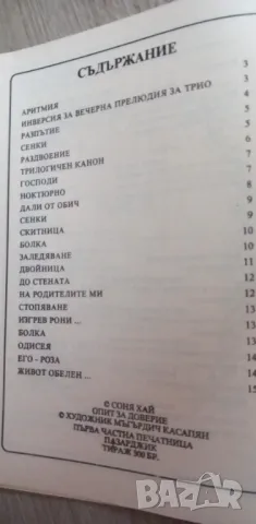 Опит за доверие - Соня Хай, снимка 6 - Българска литература - 48642232