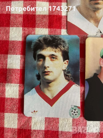 Календарчета с ликове на български футболисти, снимка 2 - Колекции - 54173726