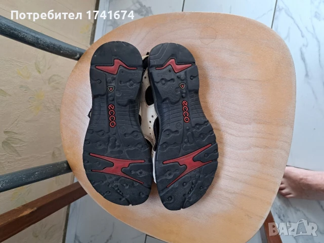 сандали ECCO 38, снимка 5 - Сандали - 50702920