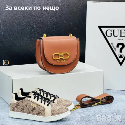 Дамска чанта Guess - Налични различни цветове Код D881, снимка 5 - Чанти - 47242963