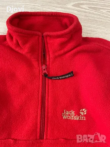 Поларено горнище 140 см Jack Wolfskin, снимка 2 - Детски Блузи и туники - 47758594