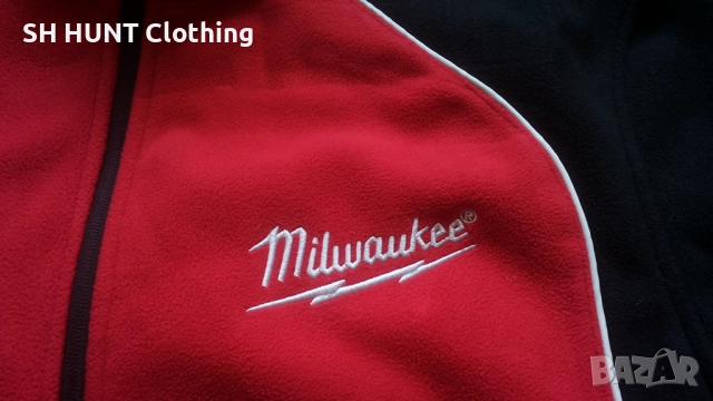 Milwaukee POLAR Fleece Jacket размер L / XL работна горница W4-509, снимка 4 - Якета - 52092554