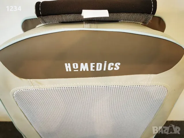 като НОВА HoMedics масажираща седалка за Шиацу масаж с подгрев. Масажор SBM-1010GB, снимка 6 - Масажори - 50418811