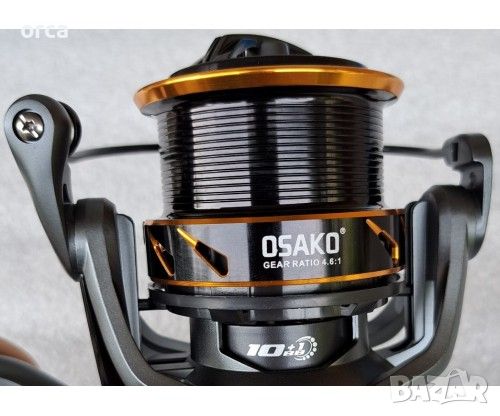 Макара за фидер с червяк - Osako CASTING Worm Shaft 10+1 bb., снимка 3 - Макари - 45962456