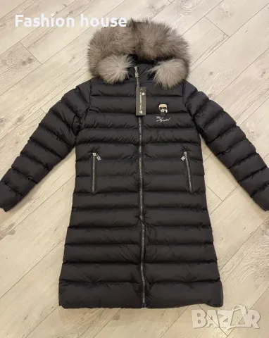 Philipp Plein ,Moncler,Karal Lagerfelt,зимно яке с естествен косъм , снимка 7 - Якета - 47195512