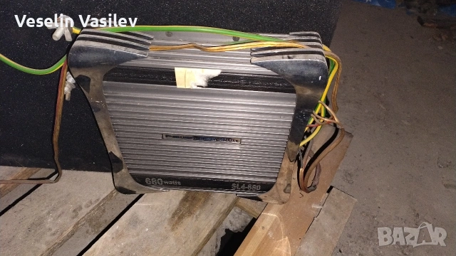 BASSBOX 2x130w 4 Farad + Усилвател