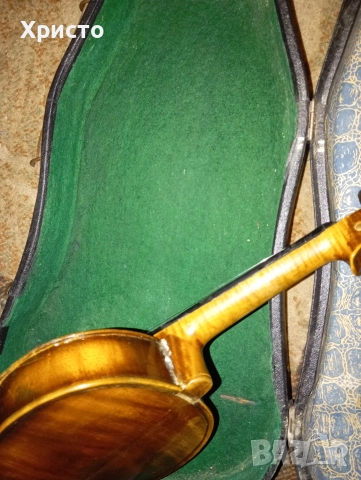 Стара колекционерска цигулка., снимка 5 - Антикварни и старинни предмети - 52679976