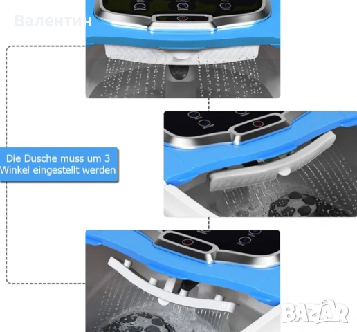 Електрическа вана за крака, масажор COSTWAY, снимка 8 - Масажори - 53451837