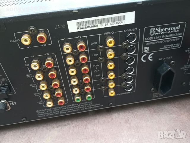 SHERWOOD MONSTER RECEIVER-ВНОС SWISS 3004241014, снимка 3 - Ресийвъри, усилватели, смесителни пултове - 45521413