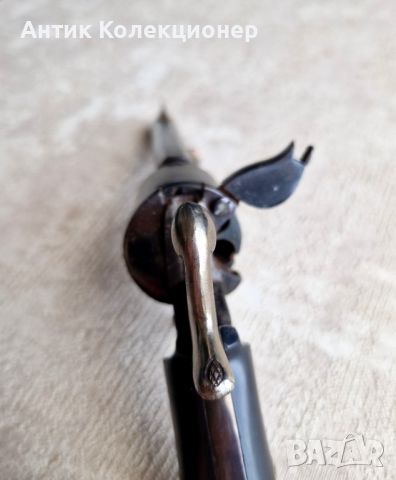 Револвер, пистолет от 1870-80, Оръжие от Белгия, подарък за мъж, снимка 7 - Антикварни и старинни предмети - 45905383