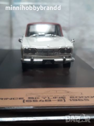 Nissan Skyline 2000GT-B (S54B-2) 1965 1.43 Hachette Collection Japan. , снимка 3 - Колекции - 46501243