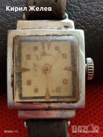 Стар механичен часовник дамски Заря СССР 16 камъка за ремонт части КОЛЕКЦИЯ 47950, снимка 6 - Антикварни и старинни предмети - 50148833