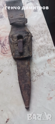  кания за окопен нож, снимка 11 - Антикварни и старинни предмети - 52033163