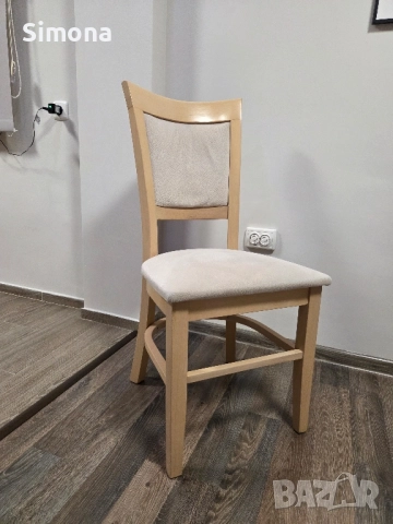 6 броя столове за трапезария от МАСИВ
