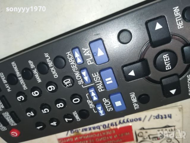 PANASONIC EUR7631260 DVD PLAYER REMOTE-ВНОС SWISS 0606241108, снимка 7 - Дистанционни - 46080983