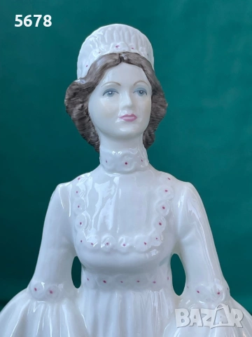 Порцеланова статуетка ,,Coalport”, снимка 5 - Статуетки - 53814851