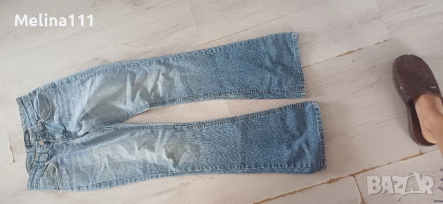 дънки Армани с бродерия накъсан ефект