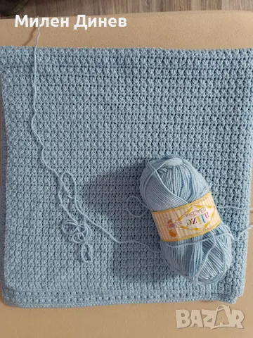 Бебешко одеяло на една кука 