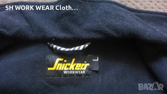 Snickers 1212 Work soft shell jacket размер L работно софтшел яке , горница W4-245, снимка 15 - Якета - 47142051